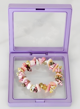 天然贝壳手链手作贝壳diy手串