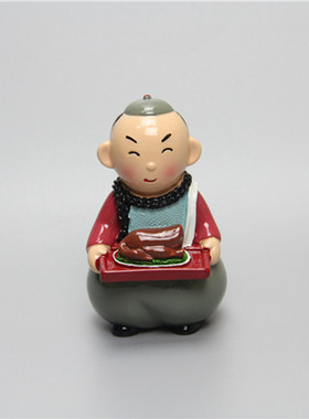 工艺北京民俗卡通公仔摆件纪念品