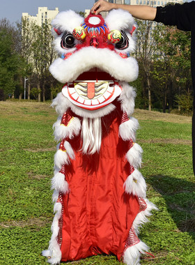 新款舞狮子道具单人衣服儿童