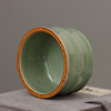 Original ore northern fragrant mortar high temperature original ore celadon tea cup
