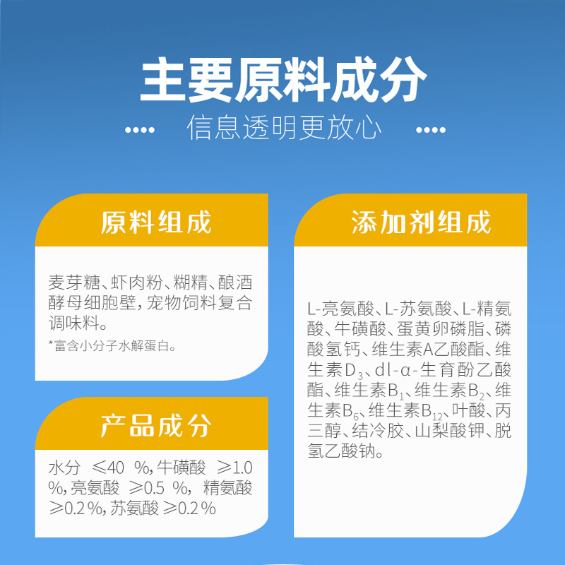 2支化毛膏信元发育宝猫用营养膏125克幼猫咪美毛维生素B吐毛球