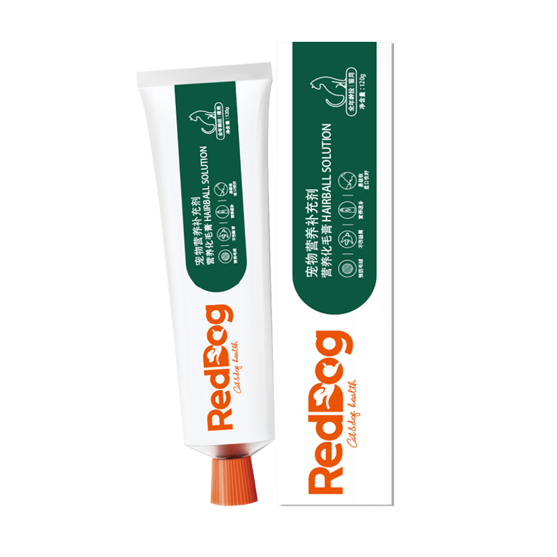 红狗猫用化毛膏120克去毛球猫咪吐猫用吐毛膏维生素营养旗舰,淘宝优惠券,粉丝福利购,淘宝优惠卷
