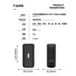 适用于图拉斯三合一充电宝纯色硅胶保护套全包边防摔减震软壳防指纹耐磨收纳套简约男女通用便携移动电源护套