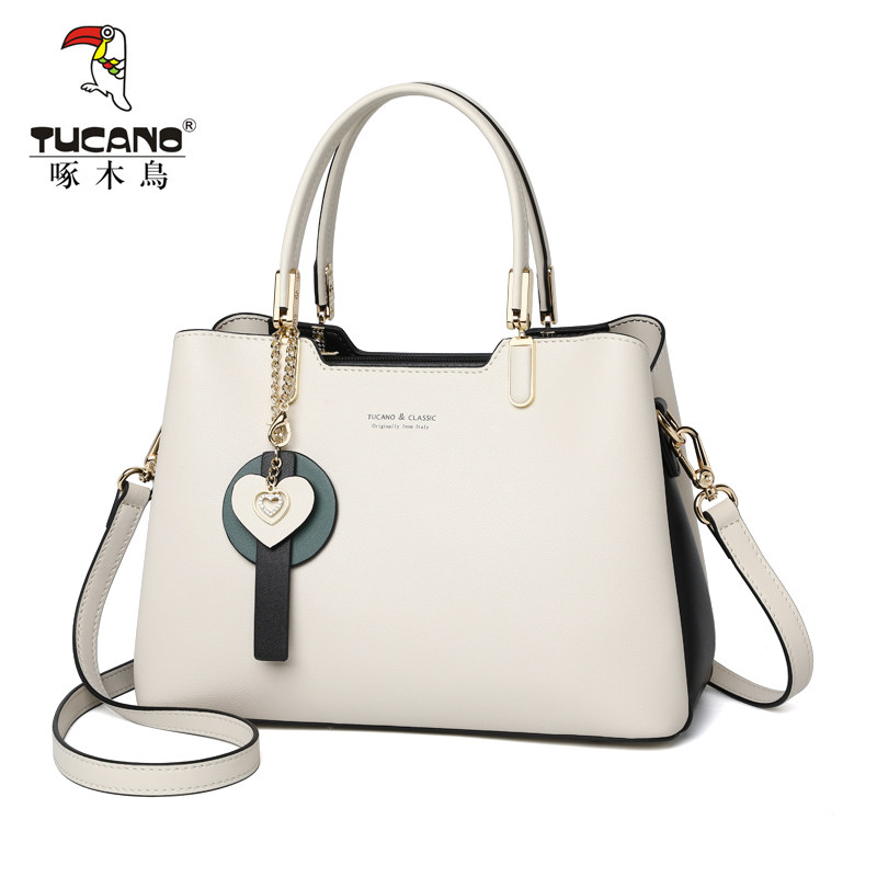 啄木鸟2020新款潮大容量大气手提包 腾胜箱包女士包袋