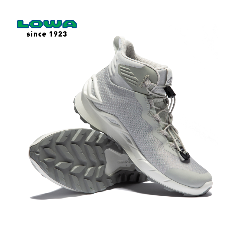 LOWA户外休闲鞋运动鞋女GTX防水透气减震耐磨墨驹中帮鞋L320432 - 图1