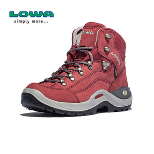 LOWA爆款户外防水登山鞋RENEGADE GTX E女式中帮鞋L520952 026