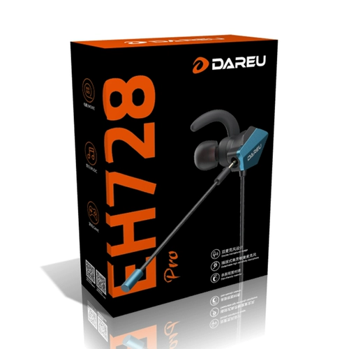 达尔优 EH728Pro игра в прямом эфире в эф -гарнитуре e -wheel e -wheel Мобильный телефон Мужчины и женщины универсальное прослушивание