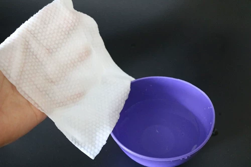 Влажные салфетки для умывания из нетканого материала, очищающее молочко, косметические бумажные салфетки для лица из жемчуга, увеличенная толщина, для салонов красоты