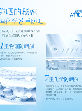 泰国ATREUS奶香防晒喷雾提亮嫩白