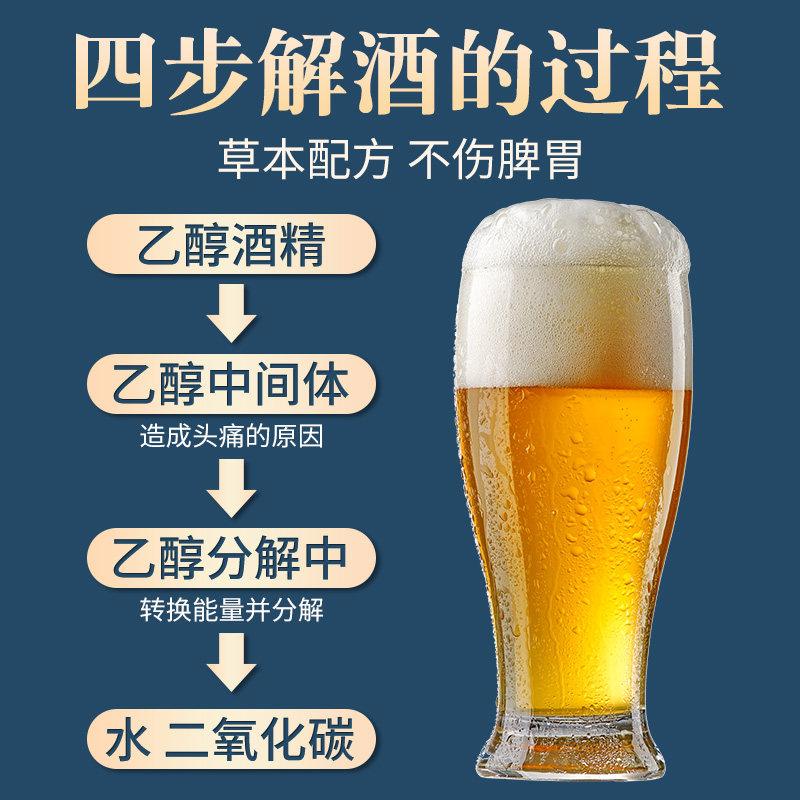 枳椇子搭片喝酒茶片肝xt葛根 金盛大药房养生茶