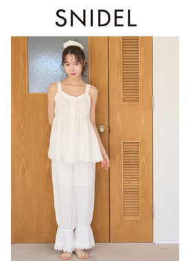 SNIDEL HOME2026春夏新品时尚百搭100%棉大肠发圈发饰SHGG262211