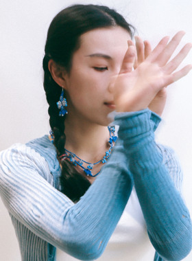 原创中式手工耳环耳饰项链成品