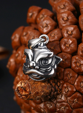 男女通用泰银醒狮钥匙手机挂饰