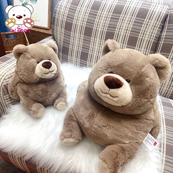 Cute Fat Bear Doll Arctic Brown Bear Plush Toy Girl Doll Pillow Panda Doll ຂອງຂວັນວັນເກີດ