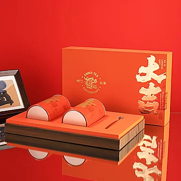 徽六一级大吉祁门红茶毛峰礼盒装200g[54元优惠券]-寻折猪