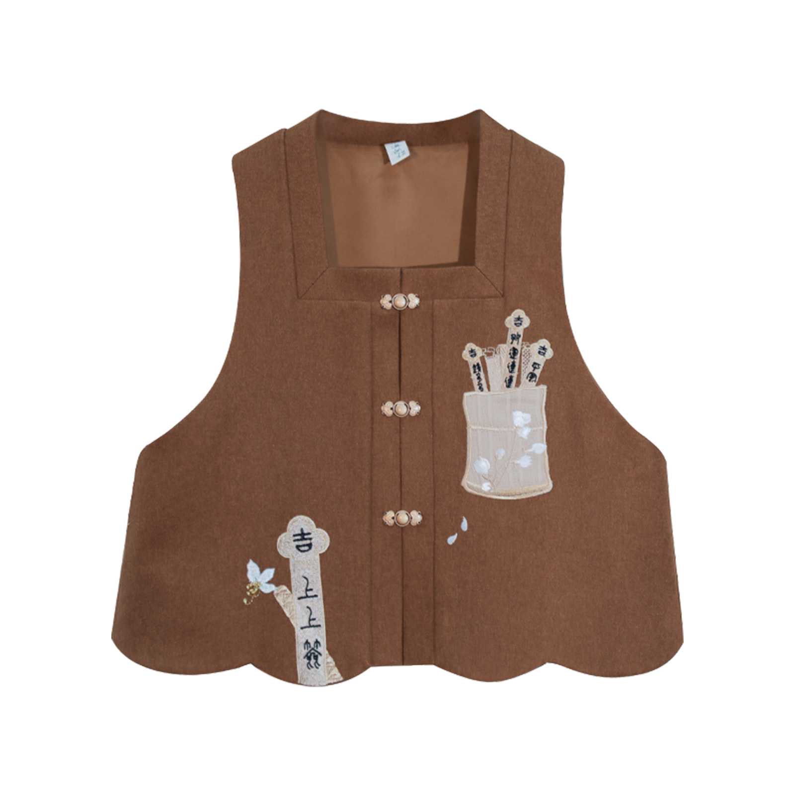 上上签 清水溪汉初原创设计汉服套装秋冬改良汉元素国风日常百搭 - 图3