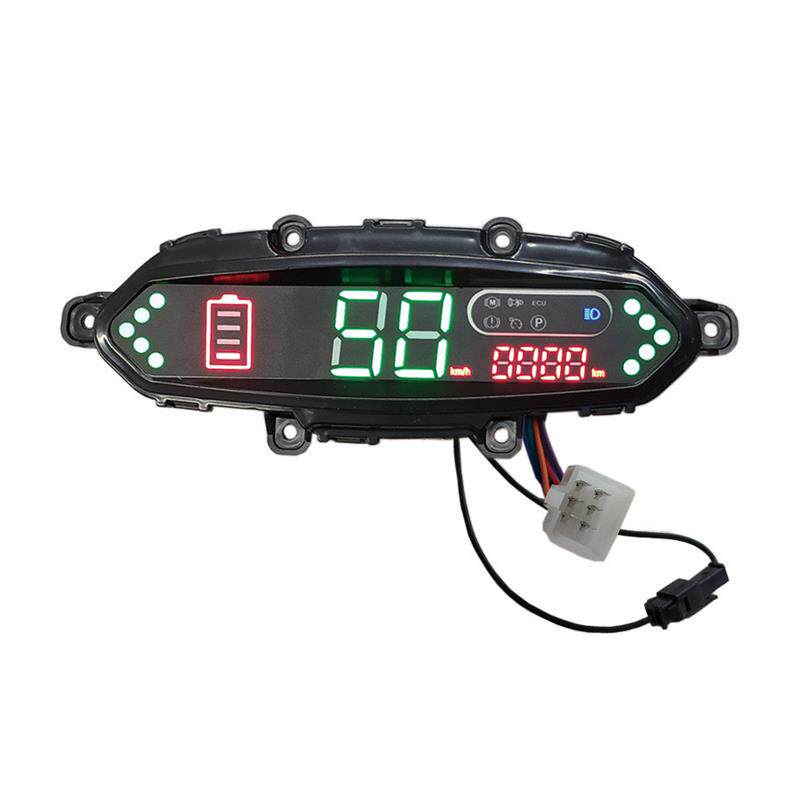 适用雅迪台铃新蕾倍特电动车电瓶车仪表盘显示屏码表显示器总成 - 图3