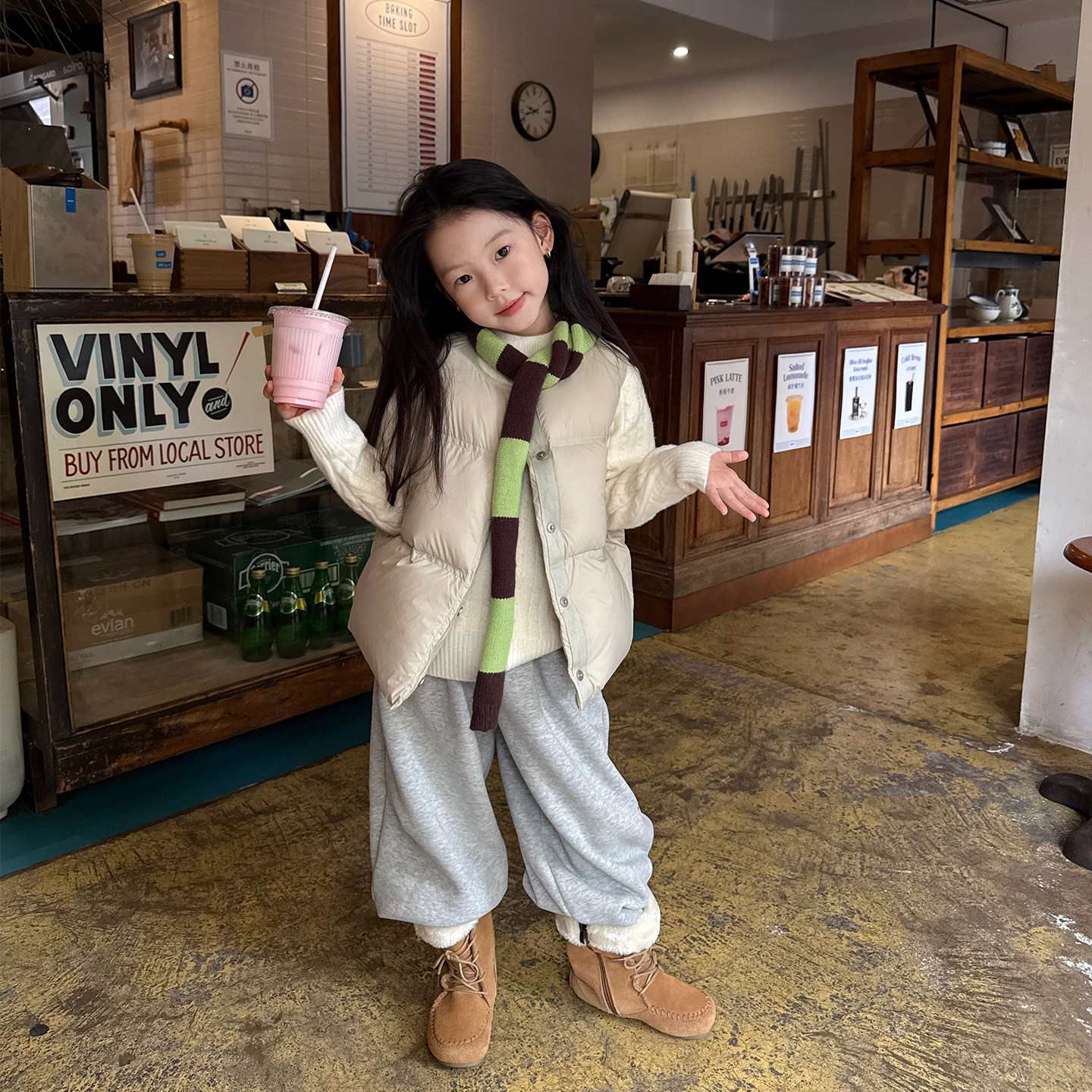 柒号童仓女大童韩版洋气羽绒马甲冬装新款儿童保暖休闲无袖外套潮,淘宝优惠券,粉丝福利购,淘宝优惠卷