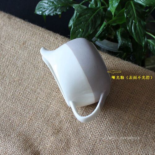 外贸原单尾货新骨瓷250ml牛奶罐咖啡糖缸小奶壶可爱无铅奶杯奶盅 - 图1