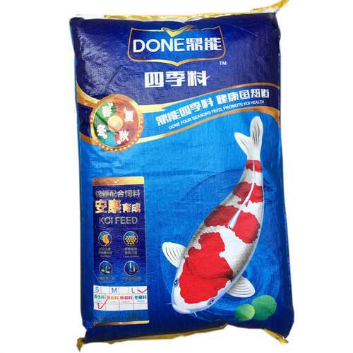 鼎能安康育成四季锦鲤饲料鱼食主食 色扬20kg/10kg健壮锦鲤饲料 - 图0