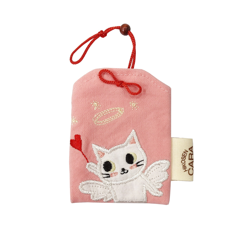 日本卡拉猫原创卡通可爱逢考必过棉布香包随身小香囊空袋荷包福袋 - 图3