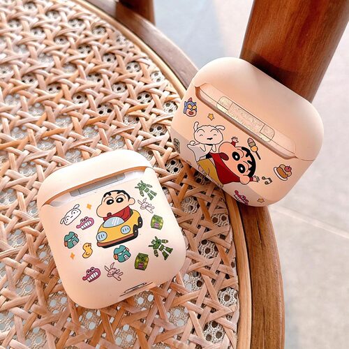 蜡笔小新适用苹果Airpods5保护套硅胶4代Airpods4耳机壳四代airpods4降噪apple蓝牙ipods高级感airpodspro2盒 - 图3