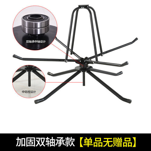 地暖放管器放管架子轴承款盘管器地热管地暖管安装工具支架电缆线 - 图0