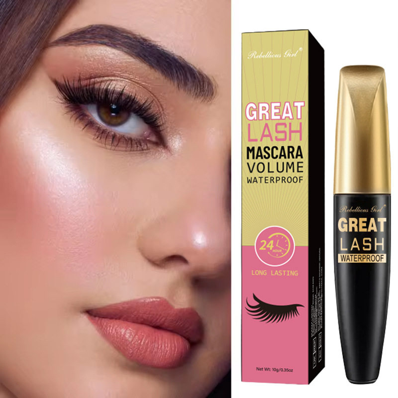 Rebellious Girl彩妆防泼水防汗不晕染不脱妆纤长卷翘浓密睫毛膏,淘宝优惠券,粉丝福利购,淘宝优惠卷