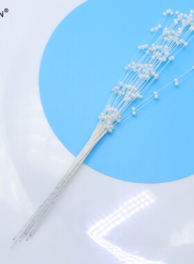 diy串珠珍珠花束手捧花花瓶