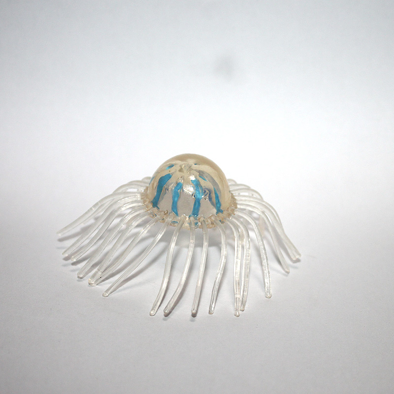 safari 仿真海洋动物模型玩具 场景摆件 水母 - 图0