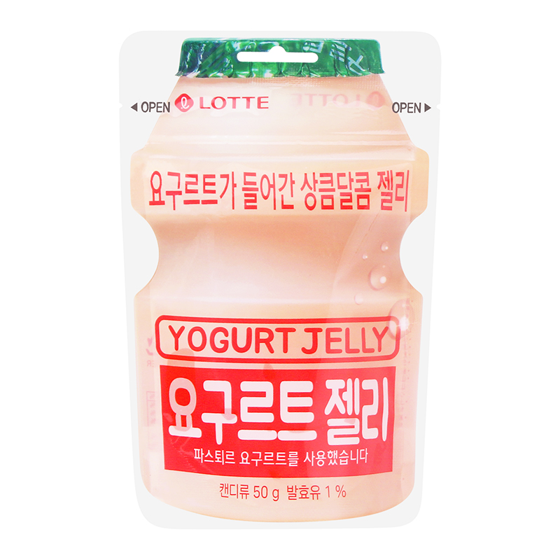 韩国进口乐天LOTTE乳酸菌QQ软糖儿童造型橡皮糖可爱糖果休闲零食
