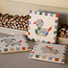 Childlike artist's original bean dining chair cushion cushion bay window cushion removable and washable slow rebound