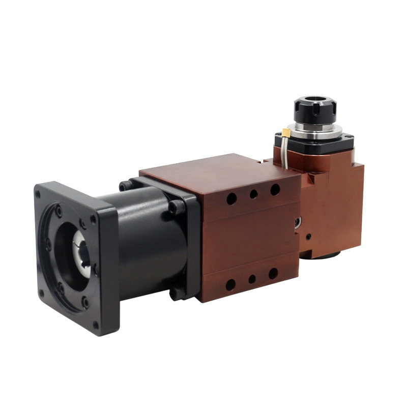 厂促h数控液压车床机床90度直连动力头er25配110130电机复合车品