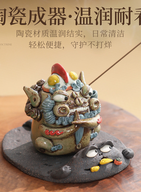 景德镇陶瓷创意香插香炉线香底座