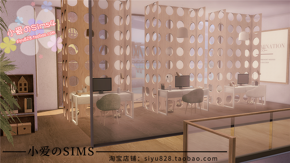 模拟人生4Sim4成品房屋mods工作室空间剧场578# | 30x30 |-1.87版 - 图2