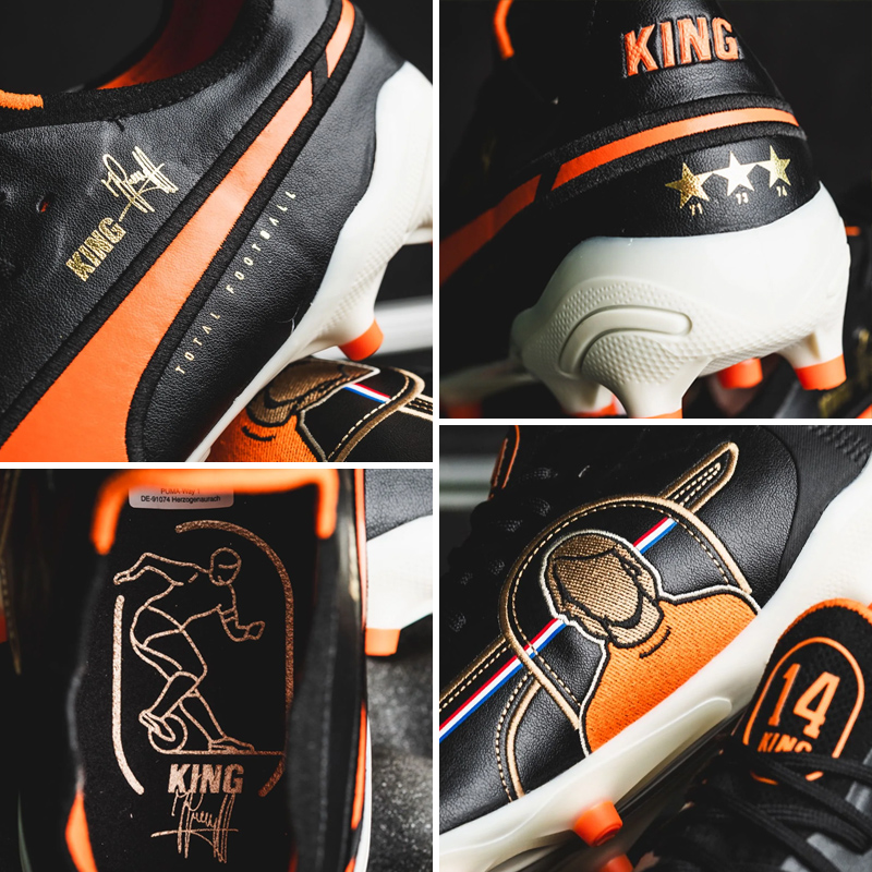 彪马足球鞋克鲁伊夫签名款KING ULTIMATE Cruyff FG/AG 107826-01