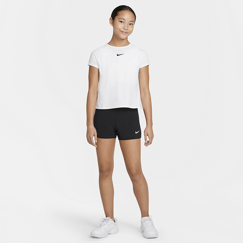 Nike/耐克儿童网球T恤Dri-FIT速干青少年运动休闲短袖CV7567-101 - 图2