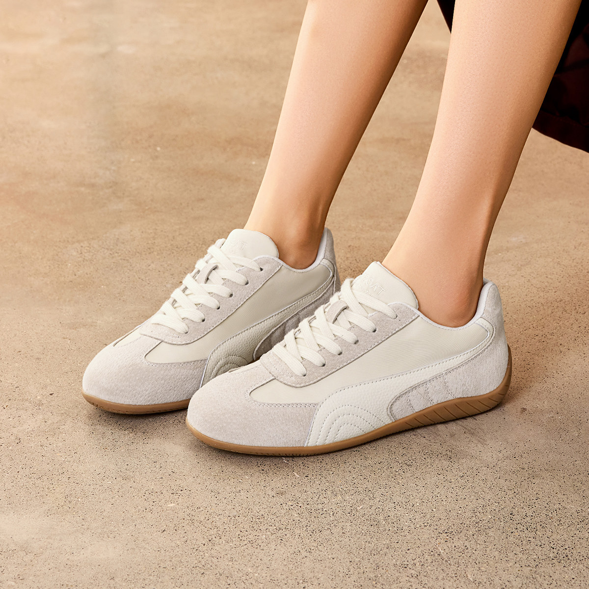 St&Sat/星期六春秋复古德训鞋拼色增高厚底休闲鞋女SSD1112C43,淘宝优惠券,粉丝福利购,淘宝优惠卷