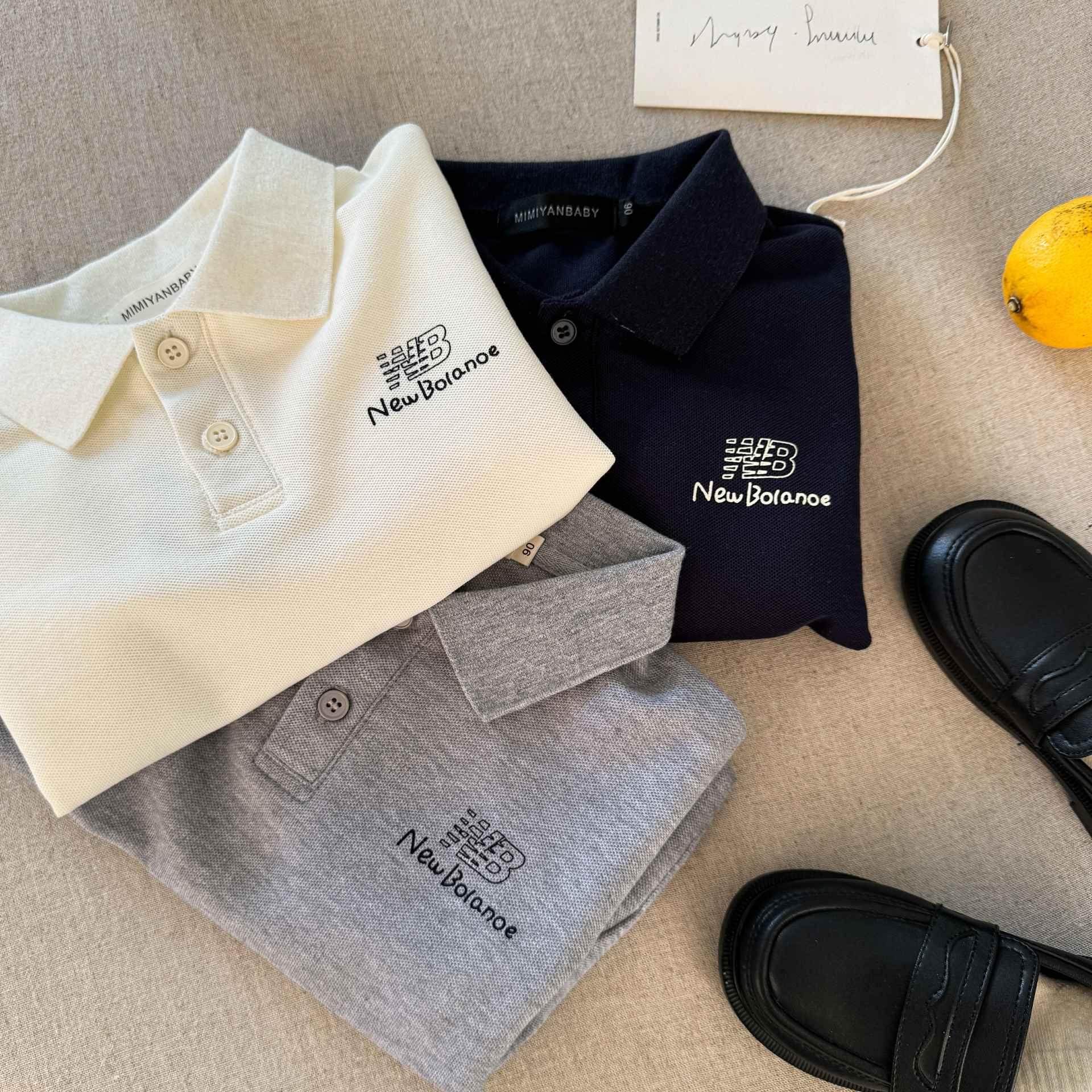 儿童POLO衫男长袖2026春秋新款小童T恤洋气宝宝卡通打底衫女纯棉,淘宝优惠券,粉丝福利购,淘宝优惠卷