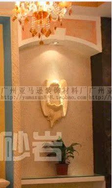 艺术砂岩雕塑挂件小天使GJ006 人造石壁挂玻璃钢雕塑艺术玄关 - 图2