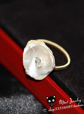 沧海拾遗天然贝壳珠ins摩登简约