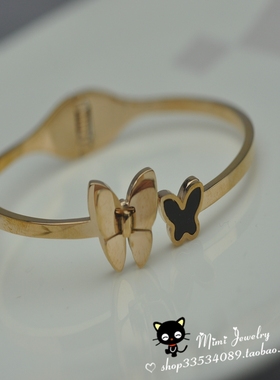 钛钢复古vintage时尚ins抖音手镯