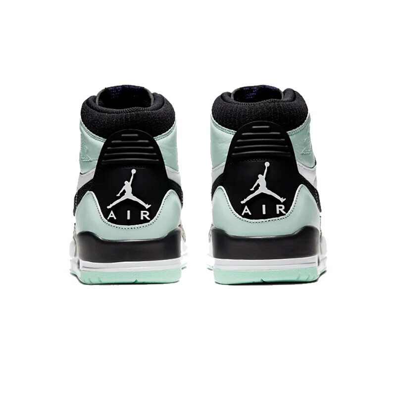 耐克AirJordanLegacy 312AJ312蒂芙尼绿男款高帮篮球鞋AV3922-013 - 图1