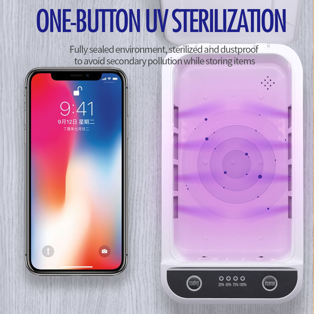 紫外线杀菌箱消毒玩具钥匙手表手机消毒UV Light Sterilizer Box - 图1