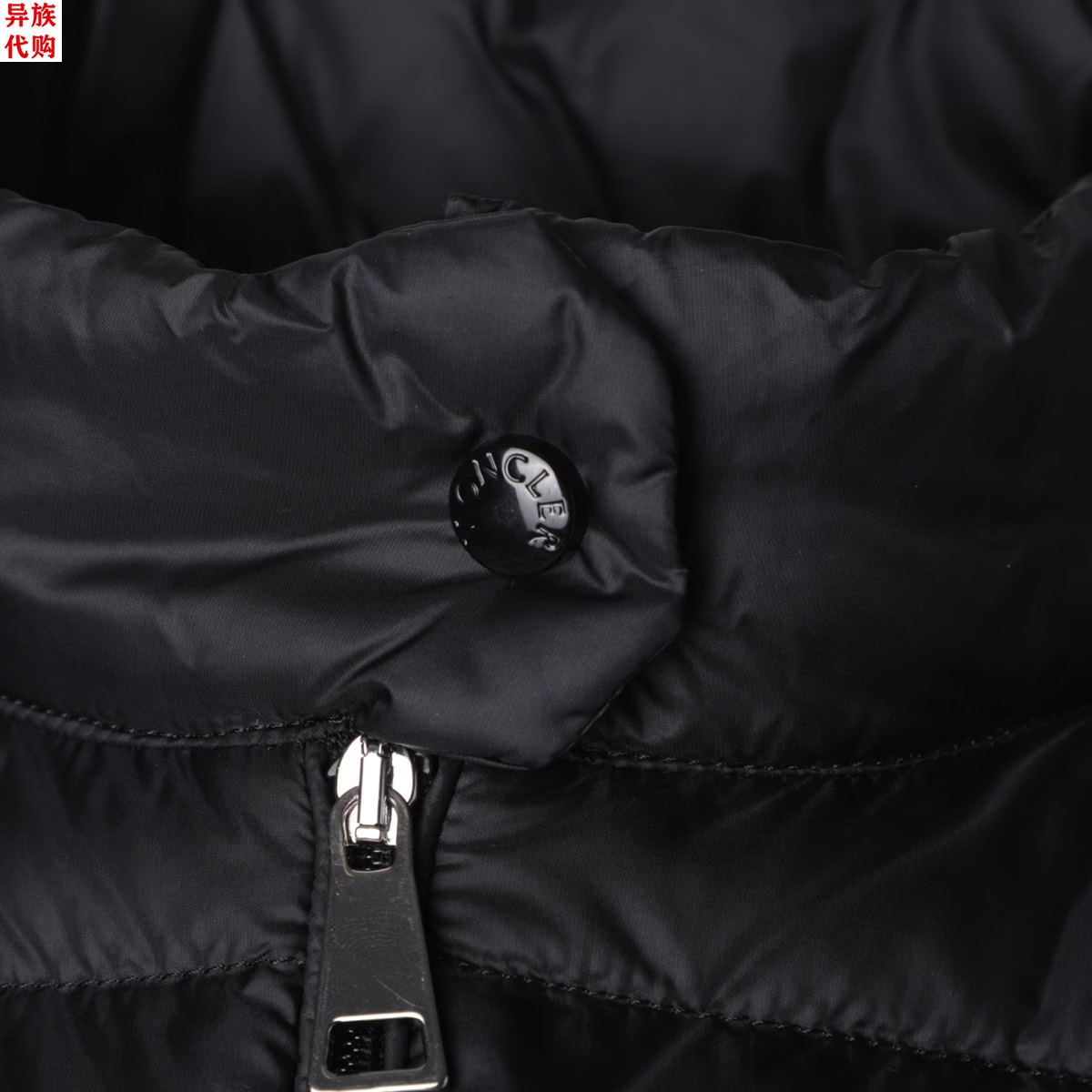 异族日本代购 法国 MONCLER 2025春女薄款轻便立领拉链鹅绒羽绒服 - 图2