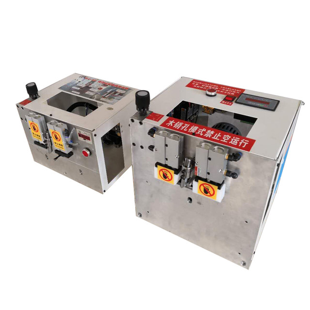 Pneumatic woodworking side hole Jiehongti pneumatic side hole machine