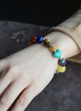 一斤钻戒天然多宝手串