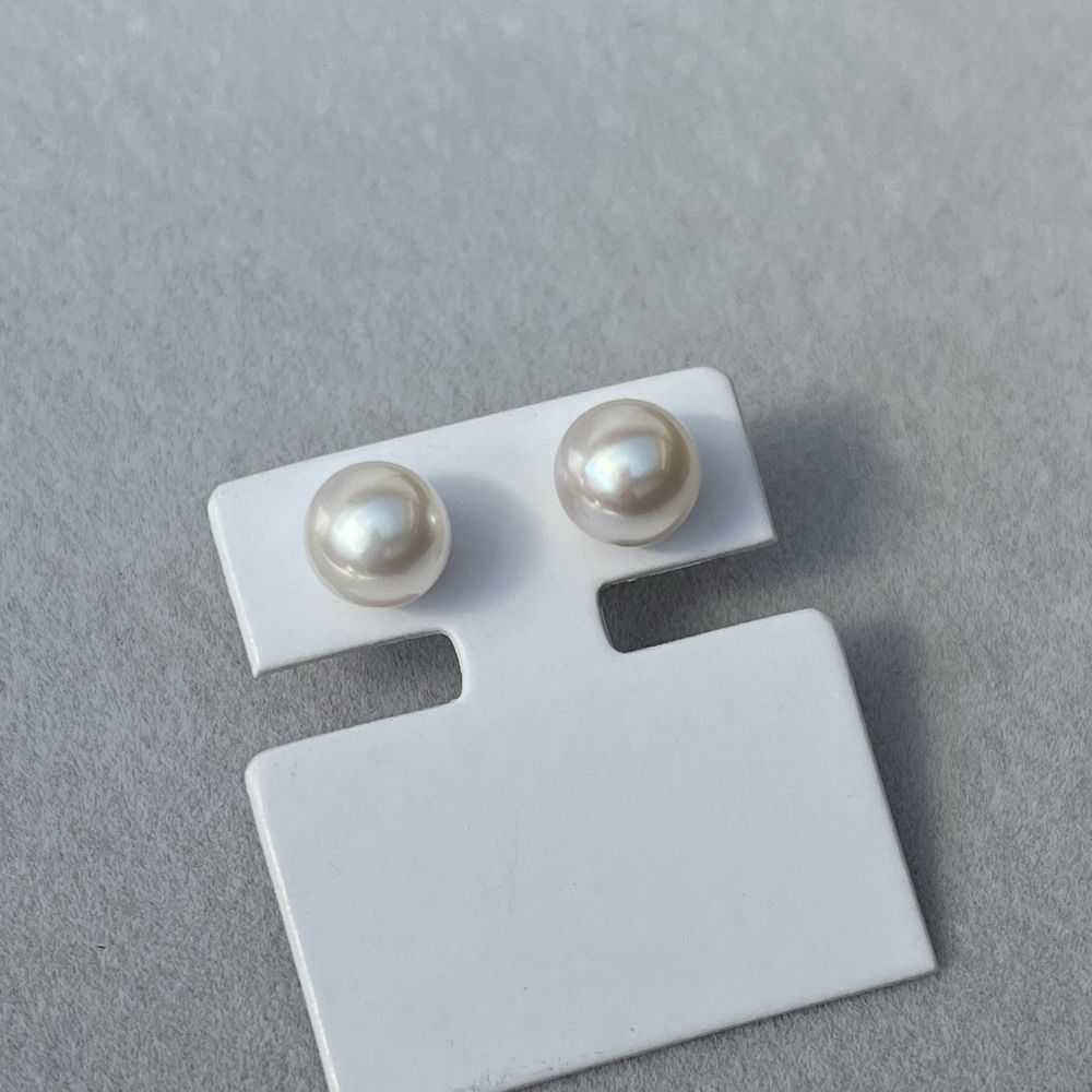 S925银镜面极强光微瑕正圆天然日本海水akoya珍珠耳环素耳钉8.2mm,淘宝优惠券,粉丝福利购,淘宝优惠卷