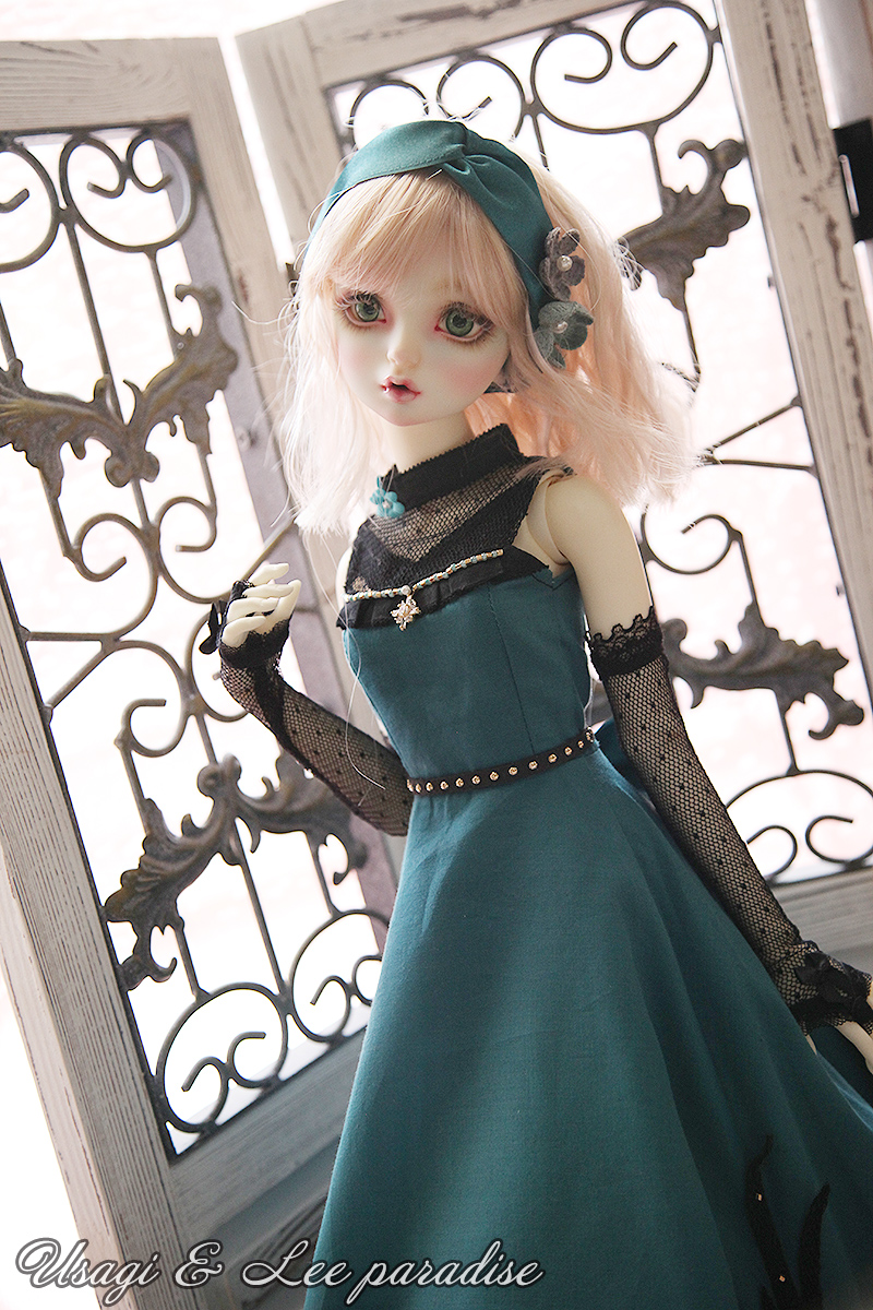 【Usagi & Lee paradise】【Emerald】volks SDGR 3/1 尺寸洋裝 - 图1