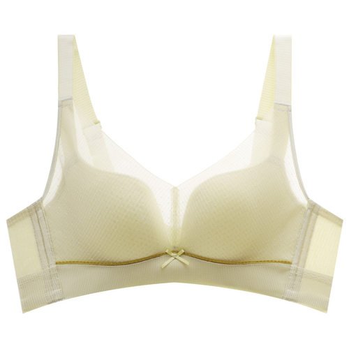 都市丽人官方网薄款网孔透气大胸显小夏季洞洞杯文胸内衣女2B22AB - 图3